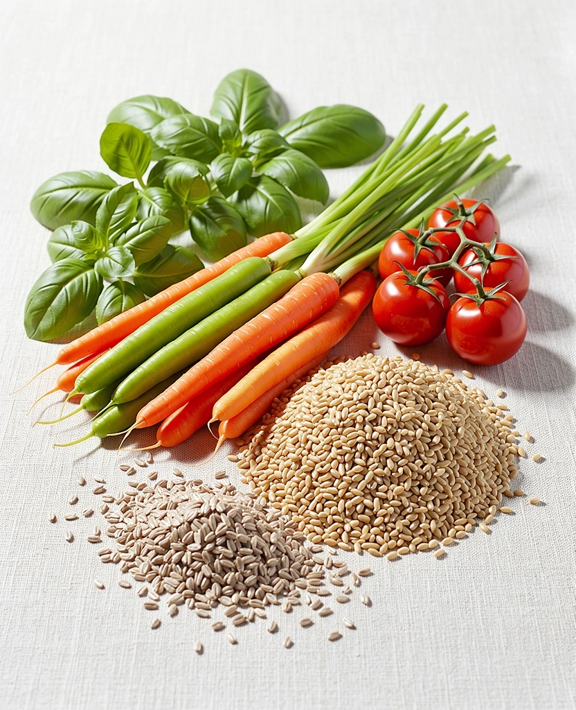 Frische Bio-Lebensmittel