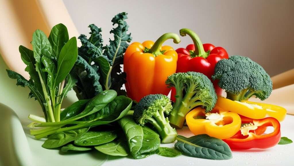 The Ultimate Guide to Uric Acid Reduction Diet: Eat Your Way to Better Health 6 Leafy greens such as spinach and kale broccoli and bell peppers