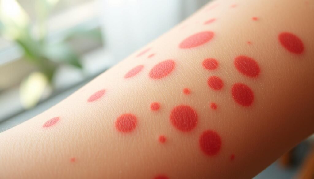 dengue rash dengue rash