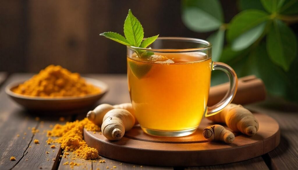 Effective Home Remedies for Bloating and Gas Relief – 20 Natural Tips 4 2. Turmeric Ginger Tea Immune Boost